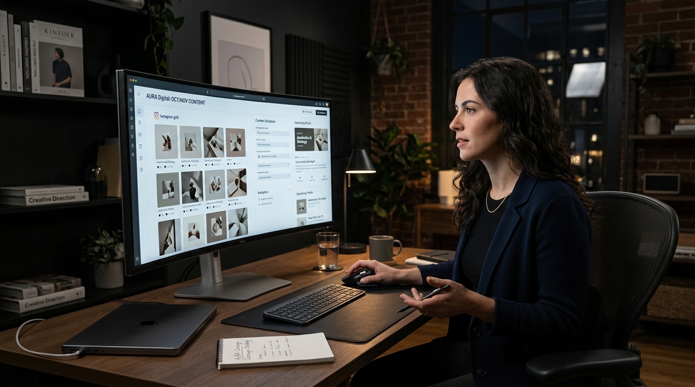 Social Media Grid Strategy & Analytics